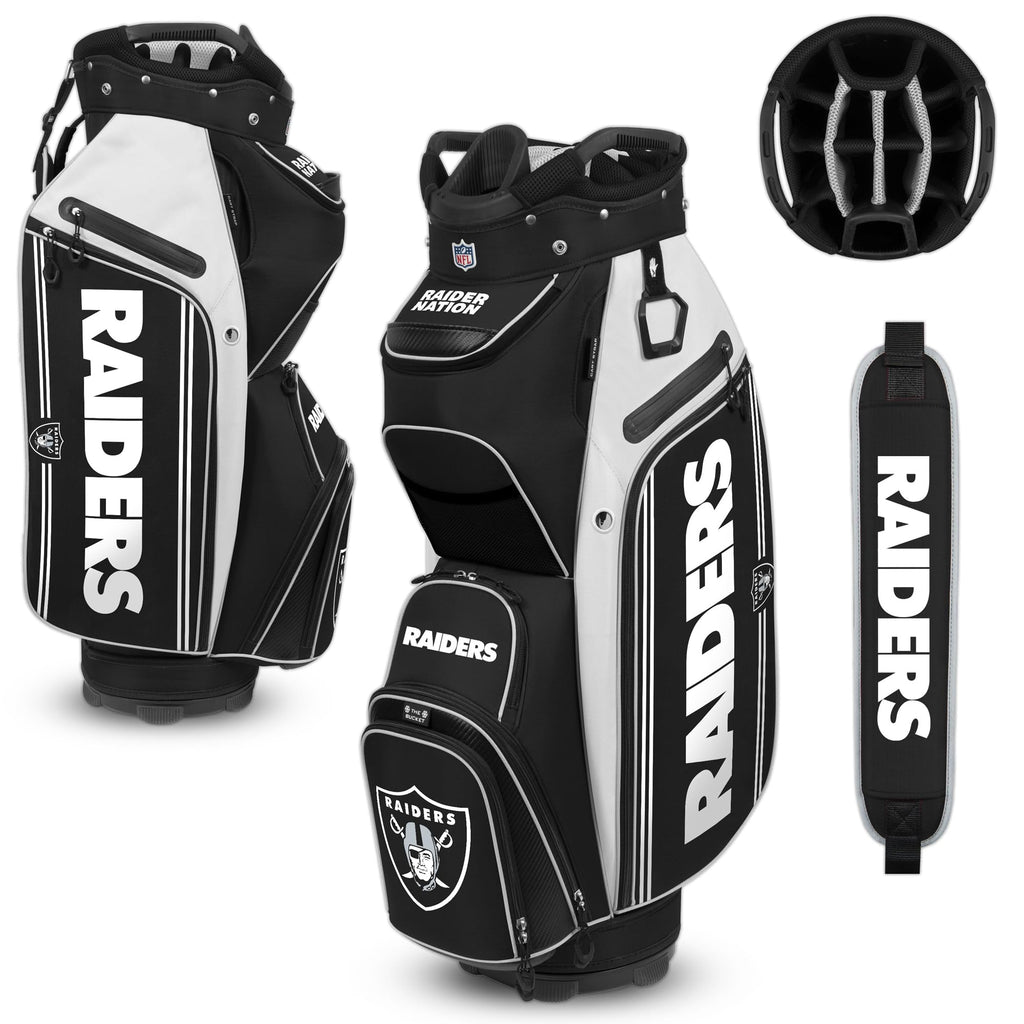 Team Effort WinCraft Las Vegas Raiders Bucket III Cooler Cart Golf Bag
