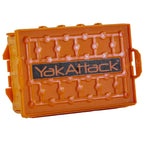 Yakattack Tracpak Stackable Storage Box - Yakattack Orange | Kayak Fishing Gear Storage | Fits Geartrac & Mightymount | Kayak Ac