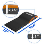 Yes4All Ab Mat Tailbone For Sit Up 15''  Foldable Double Thick Situps Pad I Workout Mat For Abdominal Exercises, Crunches, Push-
