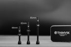 Thinvik Tubeless Presta Valve Stem 70Mm, Light Weight Alloy Kit - 2 Tubeless Valve Stems With Aluminum Alloy Cap + Core Removal
