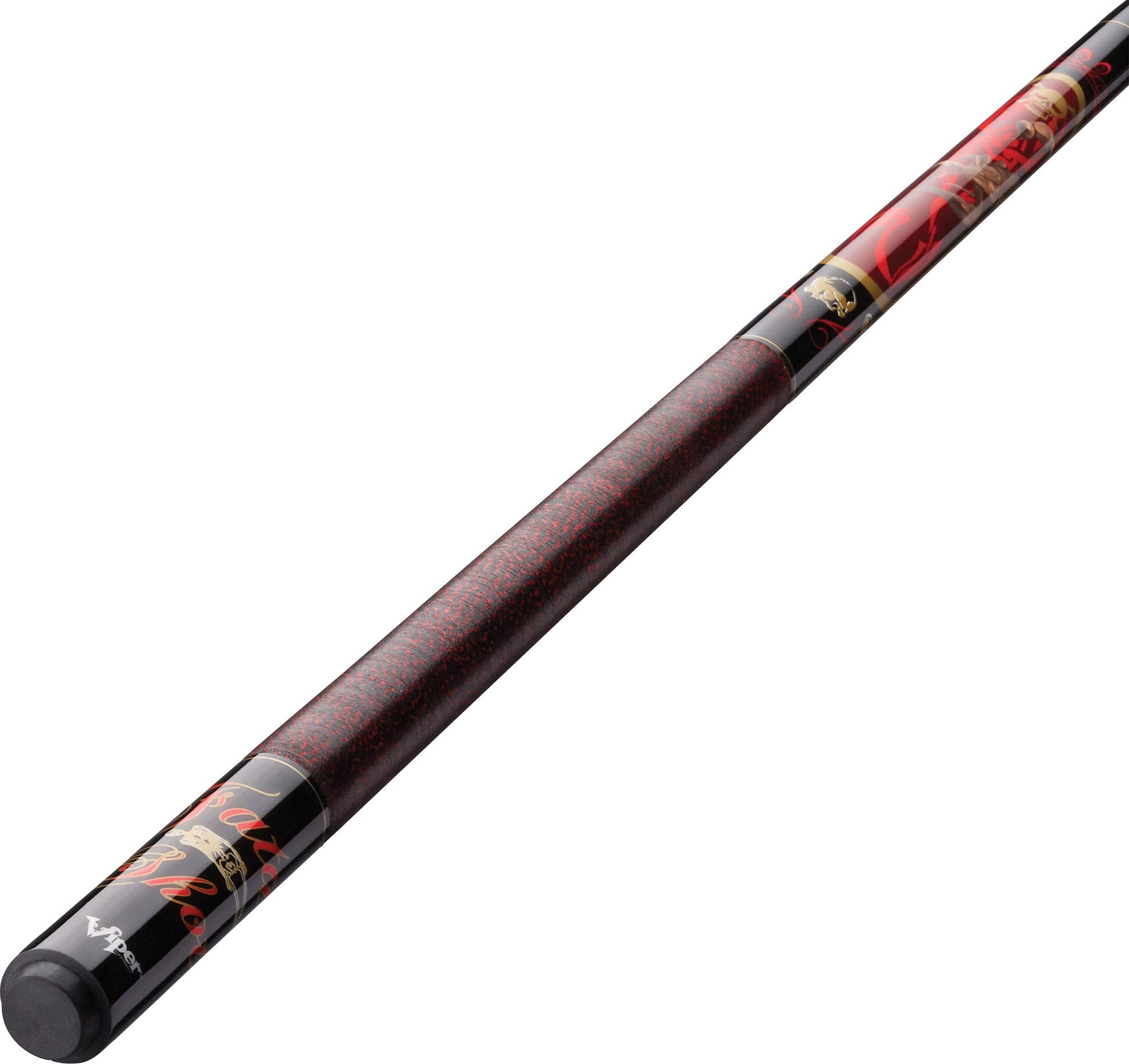 Viper By Gld Products Underground 58'' 2-Piece Billiard/Pool Cue, Fatal Shot, 21 Ounce,Red,50-0652-21