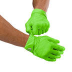 Cutters Rev Pro 6.0 Receiver Gloves Solid Shock Green Large