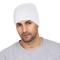 Gajraj Unisex Cotton Free Size Skull Cap (White)