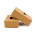 Streetup India Cork Yoga Brick With High Density Cork| NonSlip Workout Block| Set Of 2 (Set Of 2 Brick)
