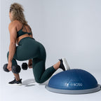 Bosu Pro Nexgen 25In Home Fitness Exercise Gym Strength Flexibility Balance Trainer With Rubberized Non Skid Surface And Hand Ai