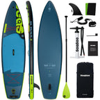 Seaseesup Inflatable Paddle Board Stand Up Paddleboards, 11 Paddle Boards For Adults With Sup Accessories, Double Action Pump, I