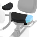 MABOZOO Exercise Bike Seat Cushion, Comfort Recumbent Bike Seat Cushion Stationary Pad with Washable Cover, Foam Rower Mat Pad f