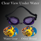 Water Gear Classic Goggles, Purple