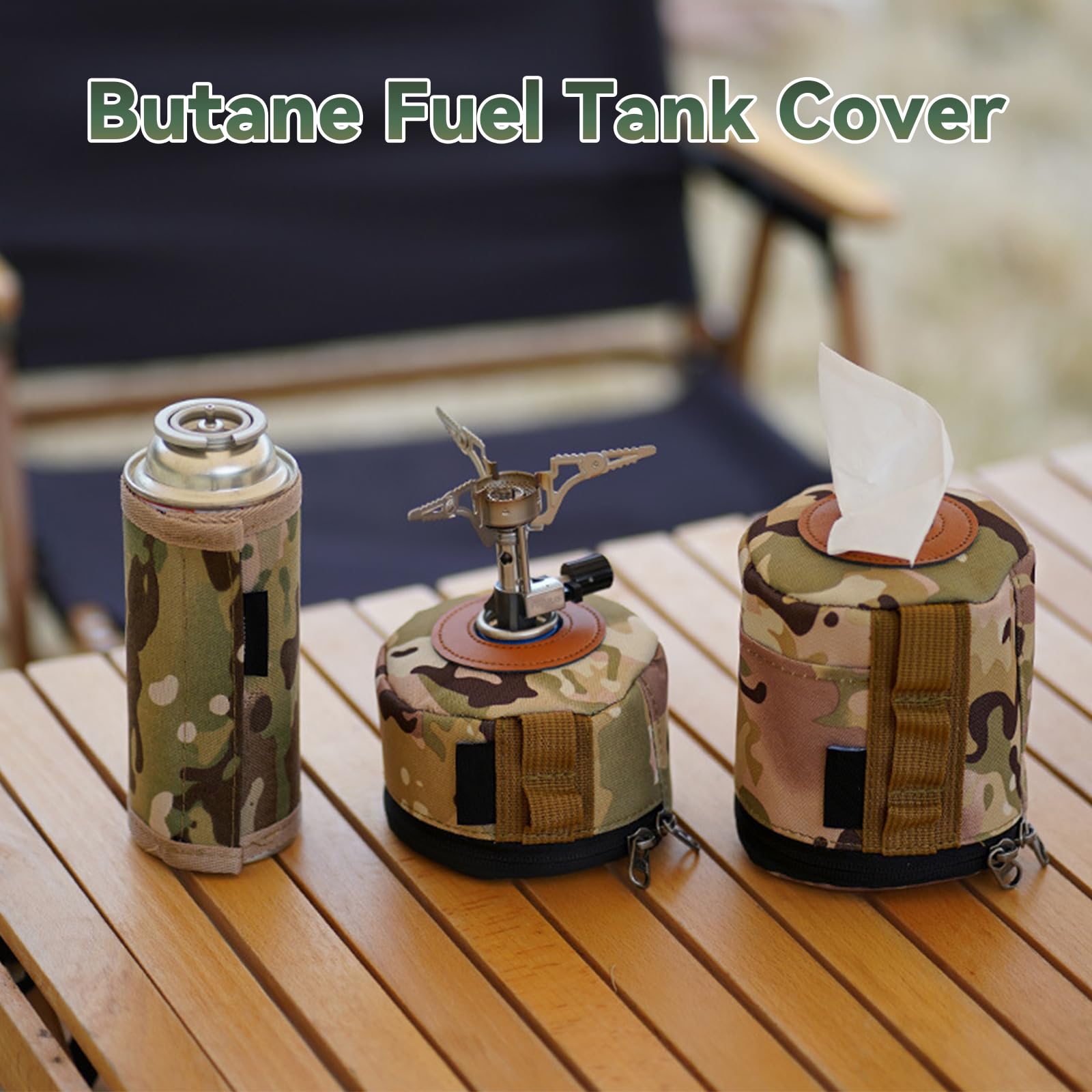 Butane Fuel Tank Cover, Gas Tank Protective Case, Mini Thermal Insulation Fuel Cylinder Storage Bag, Easy To Carry, Tank Accesso