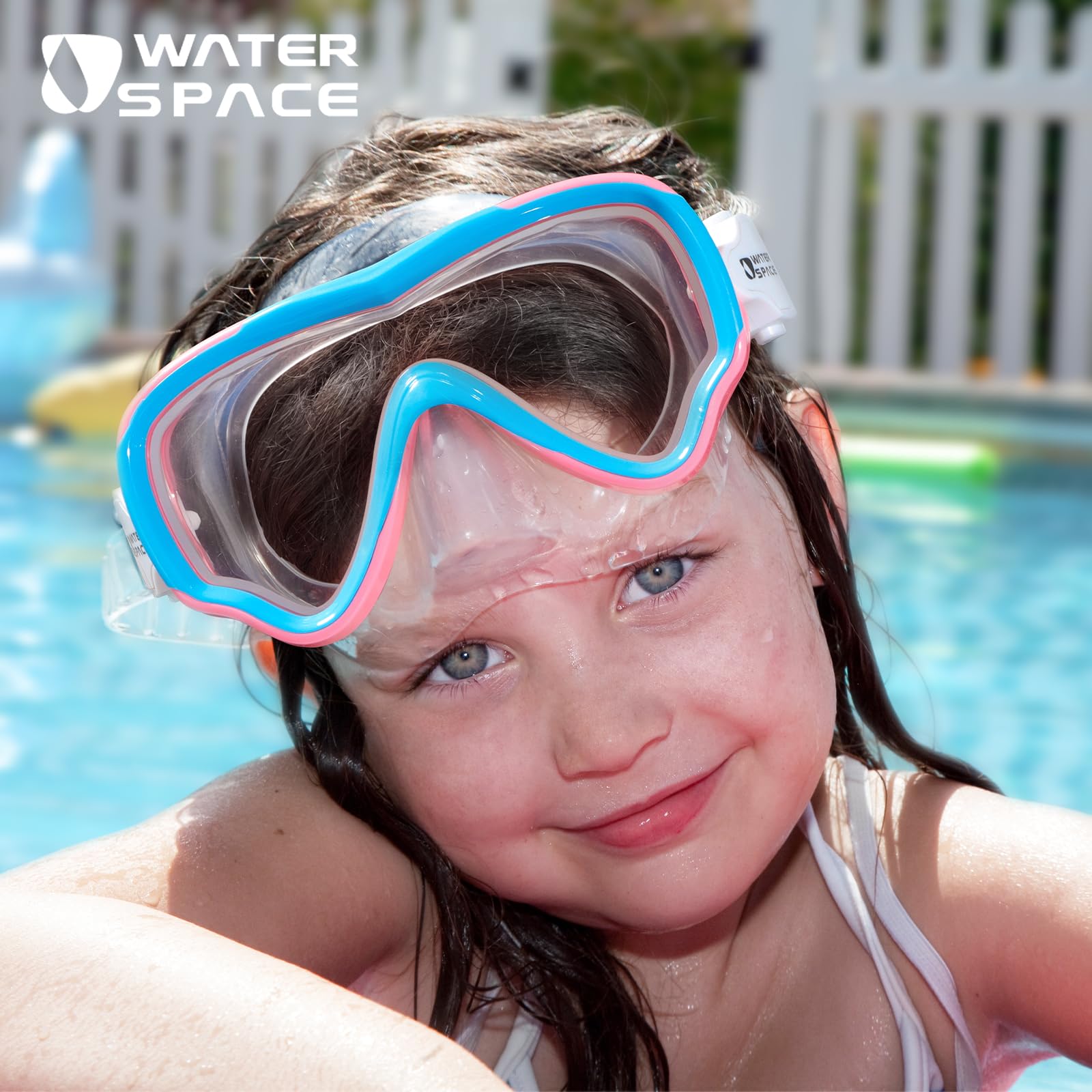 Water Space Kids Swimming Goggles Swim Googles For Kids Toddler Girls Boys Youth 6-14 3-6 4-7, Swimming Goggles With Nose Cover