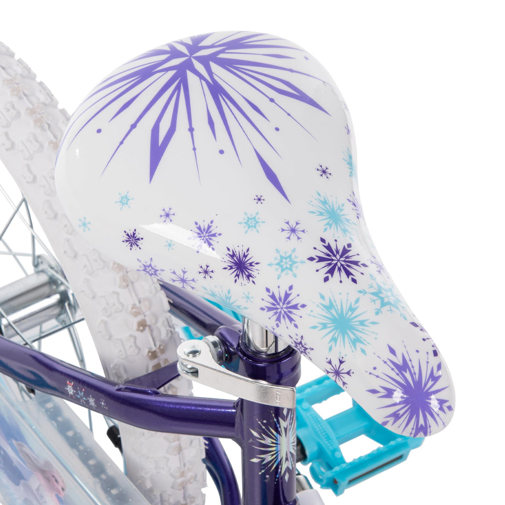 Huffy Disney Frozen 2 16'' Girls' Bike, Ideal For Ages 4-6 Years Old, Removable Training Wheels, Whimsical Wintry Graphics, Stur