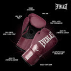 Everlast Elite 2 Boxing Gloves | Training Gloves For Men And Women | Secure Fit Hook And Loop Closure & Ventilation | Heavy Bag