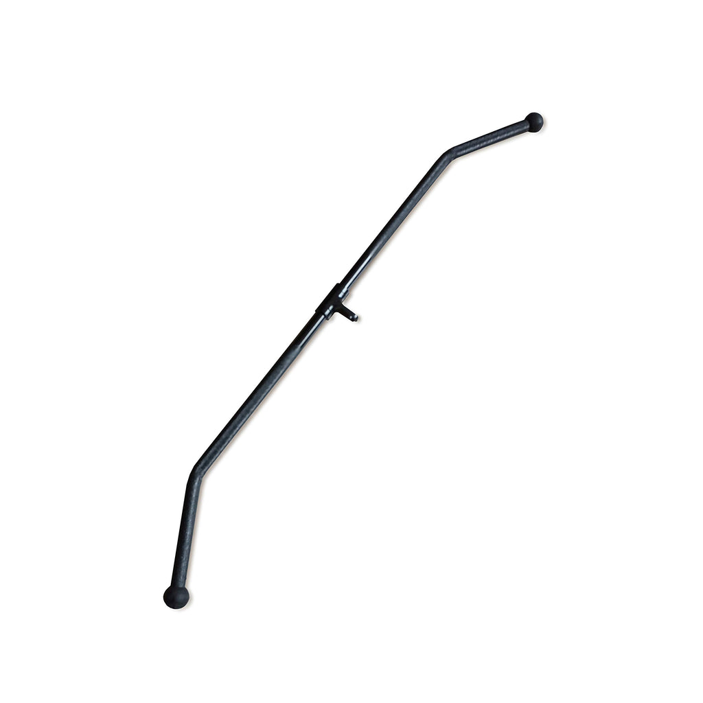 Cap Barbell Lat Pull Machine Bar With Revolving Hanger, 48   , Black