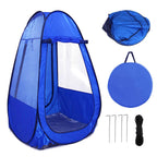 Sports Shelter Weather Tent Single Person Portable Pop Up Tent Pods Outdoor Rainproof & Windproof Double Doors For Watching Spor