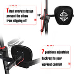 Sportsroyals Power Tower Pull Up Dip Station Adjustable Multi-Function Home Gym Strength Training Fitness Equipment Newer Versio