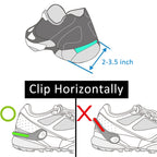 Shoe Clip Lights (2 Pack) Reflective Safety Night Running Gear For Runners Joggers Bikers Walkers, Color Changing Rgb Strobe And
