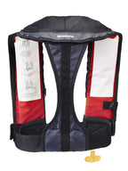 Bluestorm Gear Stratus 35 Inflatable Pfd Life Jacket (Nitro Red)  Us Coast Guard Approved Automatic/Manual Life Vest For Adults