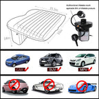 Haitral Car Bed - Camping Mattress - Portable Travel ,Sleeping, Inflatable Bed For Universal Suv Extended Air Couch With Two Air
