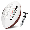 Franklin Sports Nfl Atlanta Falcons Autograph Football - Official Size White Panel Souvenir Football For Autographs + Signatures