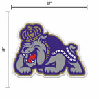 Rico Industries Ncaa James Madiscon Dukes Mascot Shape Cut Pennant - Home And Living Room D  Cor - Soft Felt Ez To Hang