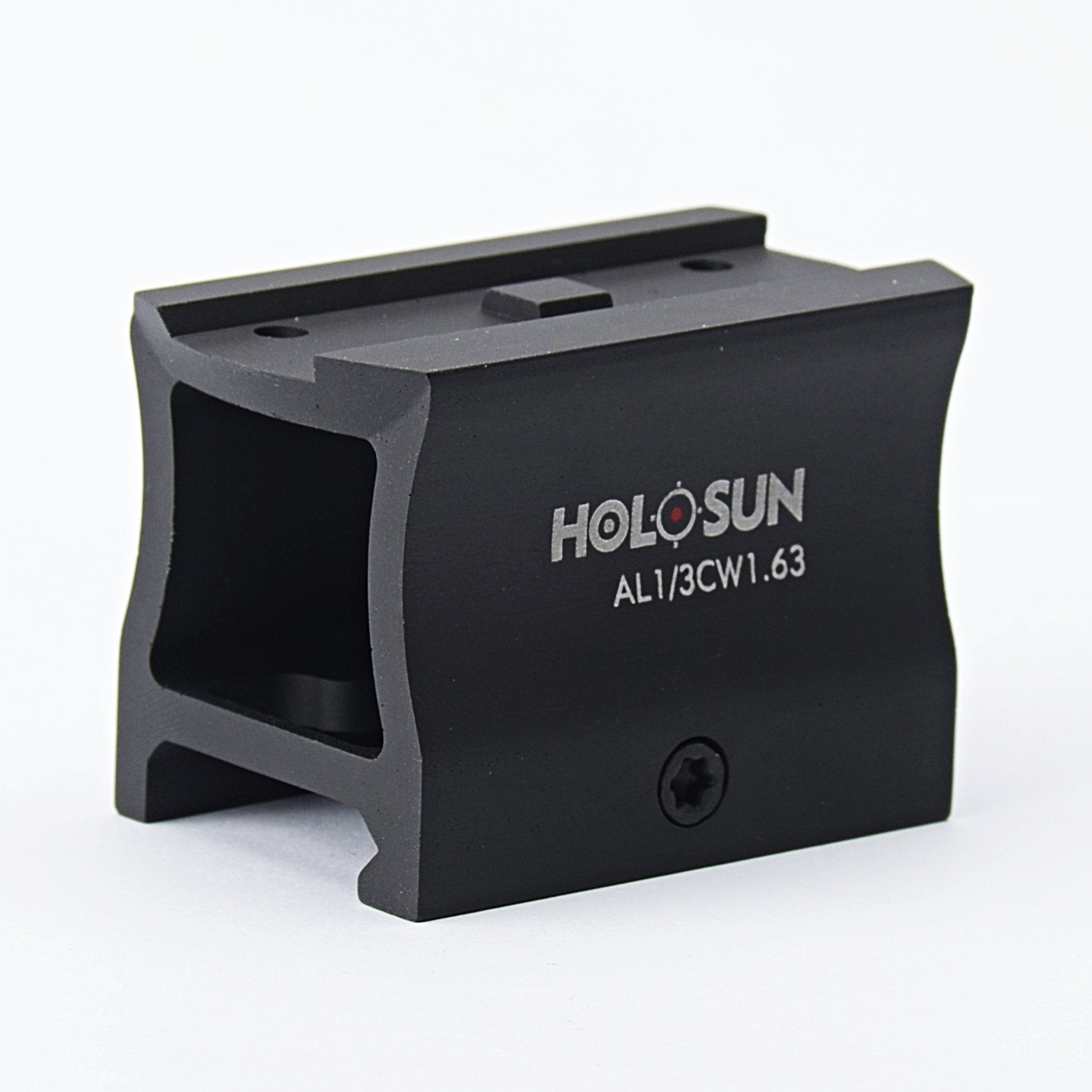 HOLOSUN T1 Compatible Mount, Lower 1/3 Co-Witness, 1.63 Height from Picatinny Surface