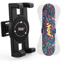 HHUXIUE Skate deck wall mount,360 rotatable skateboard wall mount,Floating Display Hanger Grab,suitable for any skateboarder. (1