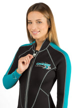 Cressi Lido Long 2Mm Lady, Black/Azure, L [Duplicate]