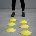 Juvale Agility Ladder Workout Equipment With 6 Speed Training Cones And Resistance Parachute, Footwork Skills Drill Gear For Foo