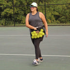 Oncourt Offcourt Handy Hopper - Stores Balls Easily/Fits Around Any Waist / 36 Tennis Ball Capacity