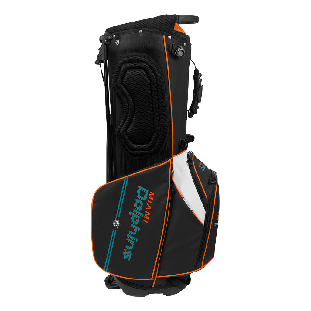 Miami Dolphins Caddie Carry Hybrid Golf Bag