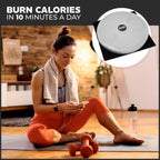 Figure Trimmer Ab Twister Board For Exercise Waist Twisting Disc Acupressure Nodes By Daiwa Felicity