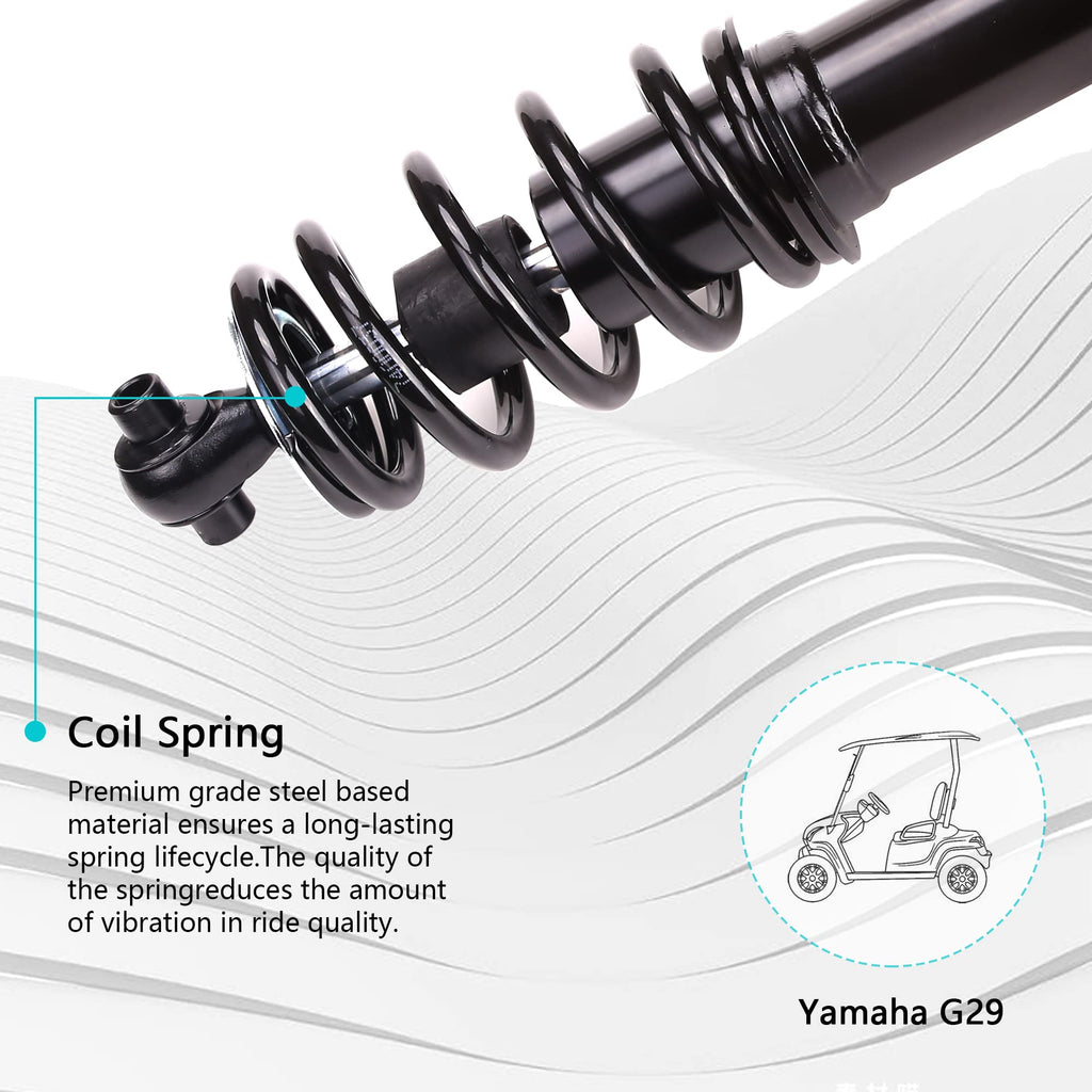 10L0L Golf Cart Front Shocks Absorber Assembly Set For Yamaha G29 Gas & Electric Carts, Passenger And Driver Side.Jw2-F3390-00-0