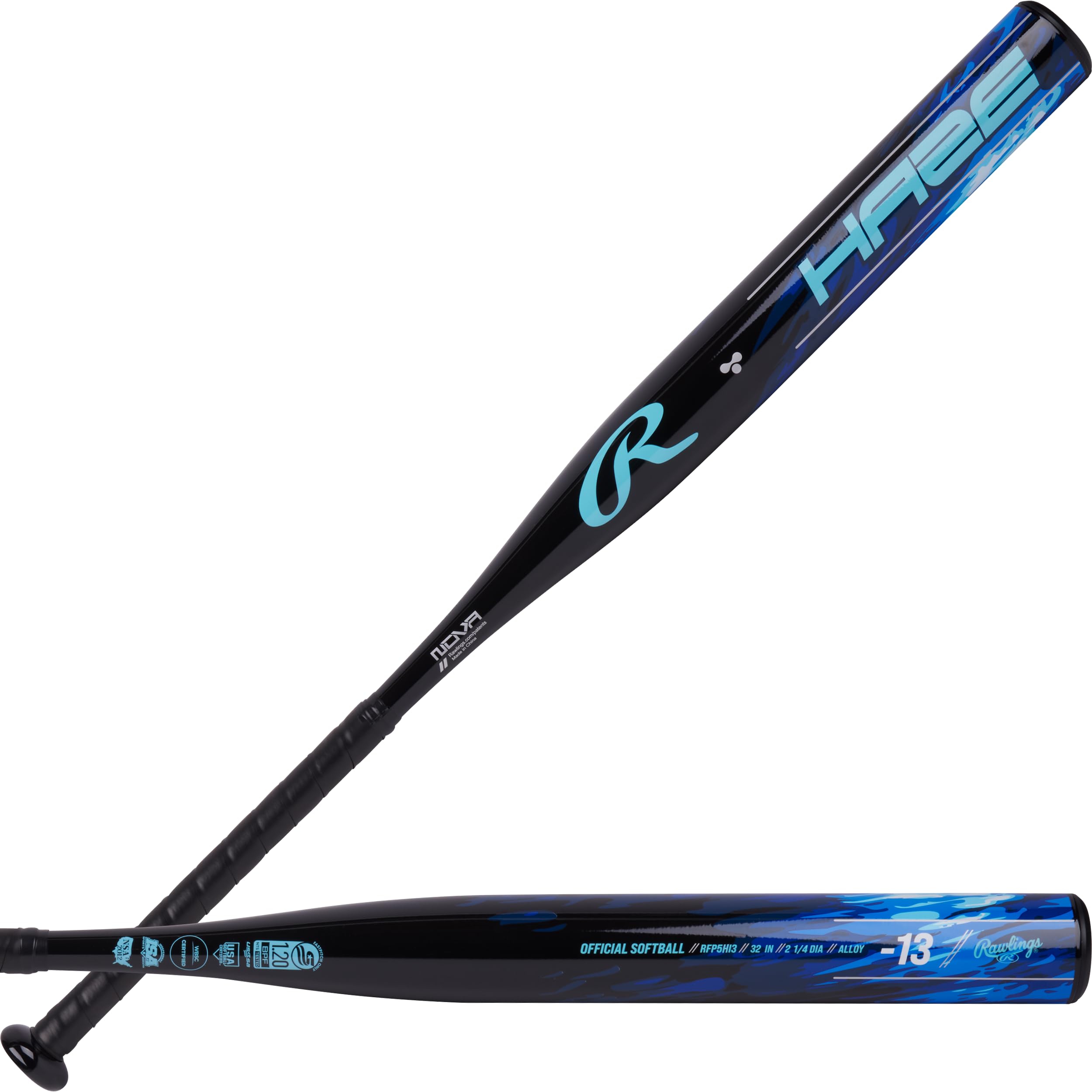 Rawlings | Haze Fastpitch Softball Bat | 27-inch | -13