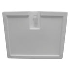 Wise 8Wd95-1B-204 Deluxe Series 27'' Pontoon Bench Seat Base Only (Cushion #8Wd95 Required To Complete), White