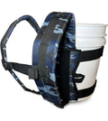 Strap Pack - Backpack Harness for Attaching and Hauling Heavy Oversized Loads (Camo)