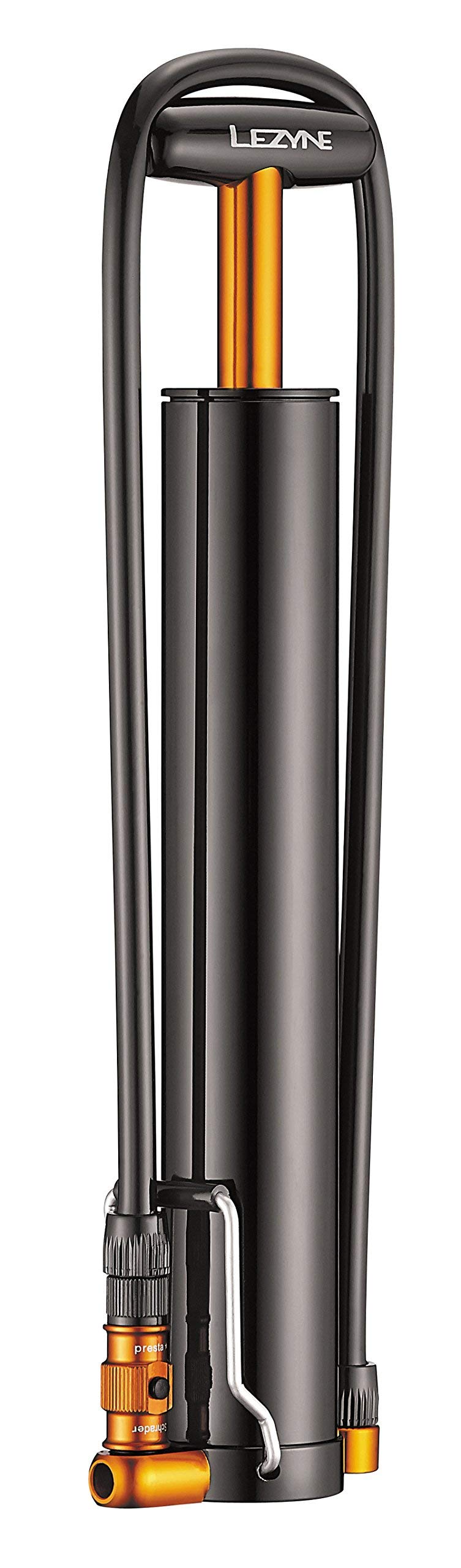 Lezyne Micro Floor Drive Xl Bicycle Hand Pump, Extra High Volume 35Psi, Plus-Size Tires, Portable Bike Pump