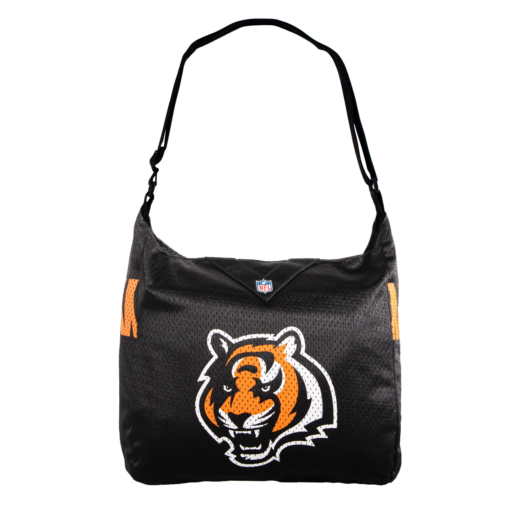 Littlearth NFL Cincinnati Bengals Jersey Tote, Team Color, 15 x 4 X 14