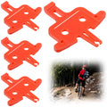 4 Pieces Bicycle Brake Spacer Disc Bike Hydraulic Disc Pads Disk Spacer Bike Brake Pads Empty Pinch Cycling Repair Tools