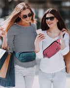 Waterfly Fanny Pack Waist Bag: Small Hip Pouch Bum Bag Fannie Pack Phanny Fannypack Waistpack Bumbag Beltbag Sport Slim Fashiona