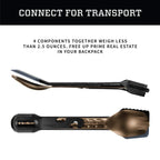 Gerber Gear 31-003465N Compleat Camping Utensils Cooking Tool Set, Burnt Bronze