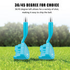 Mazel Chipper Club Pitching Wedge For Men & Women,36 Degree - Save Stroke From Short Game,Right Hand (Light Blue)
