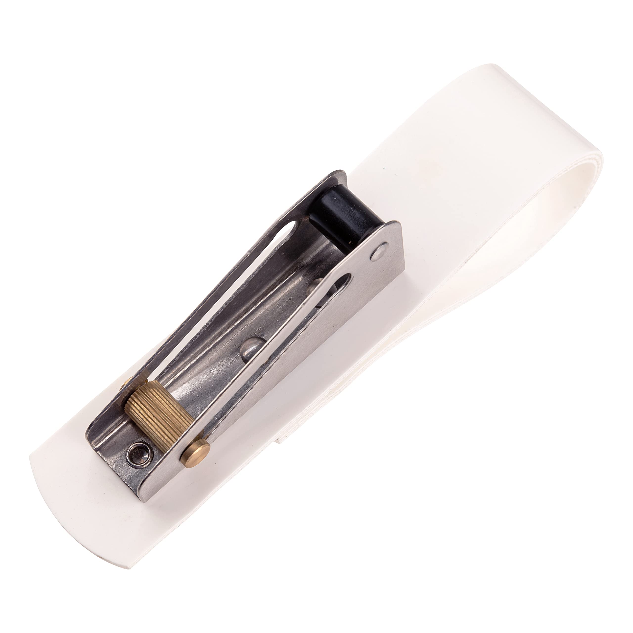 Taylor Made Tidy-Ups Boat Fender Adjuster For Standard Rail Size, White, Works With Up To 5/8'' Diameter, Snap Adjuster Strap Ov