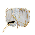Wilson 2024 A1000 V125 12.5    Outfield Fastpitch Softball Glove - White/Blue/Blonde, Right Hand Throw