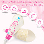 Luxiv 20 50 Pcs Disposable Female Urination Device, Portable Girl Urinal Funnel Women Outside Pee Cup Waterproof Paper Standing