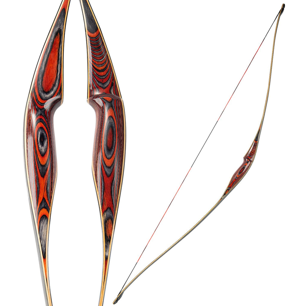 Kainokai 58 Laminated Recurve Bow,Amercian Hunting Bow Archery Bow 20-60Lbs (40Lbs, Left Hand)