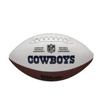 Wilson Nfl Live Signature Autograph Football - Official Size, Dallas Cowboys