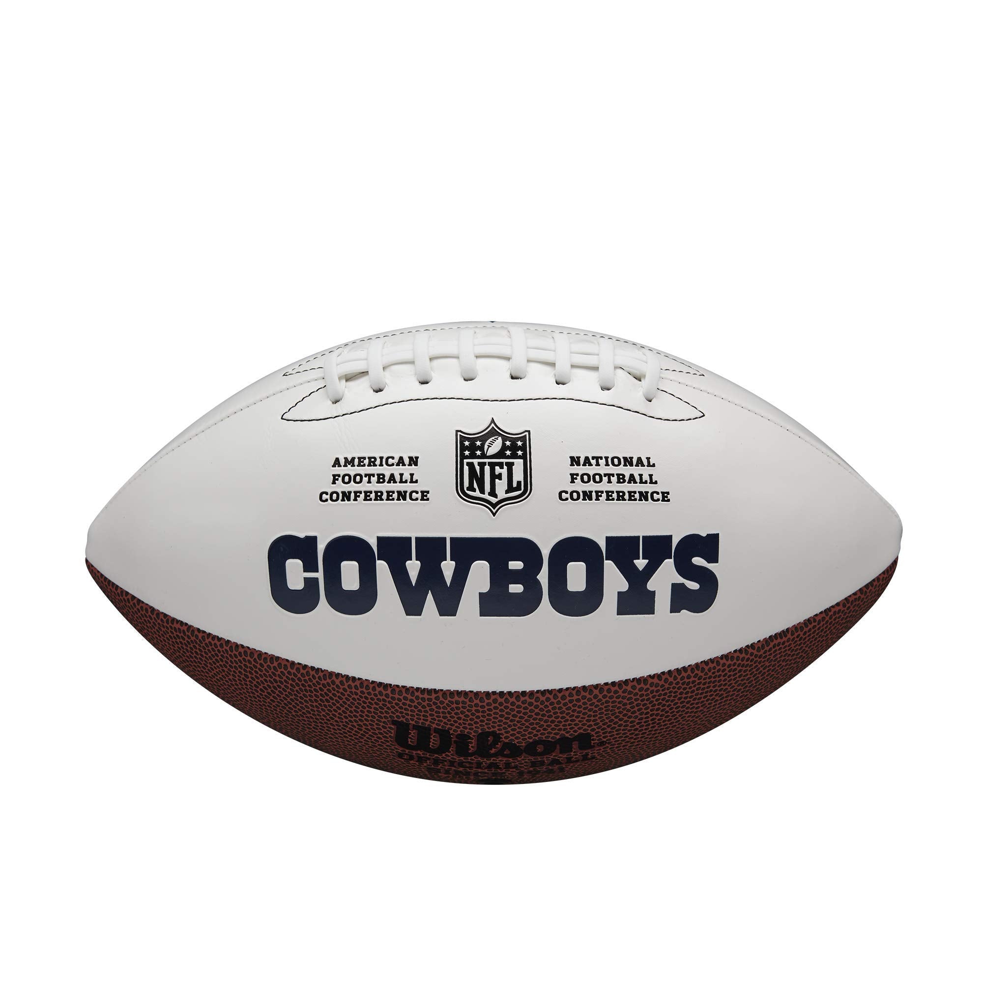 Wilson Nfl Live Signature Autograph Football - Official Size, Dallas Cowboys