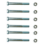 Huskey Parts Company Heavy Duty Rear Leaf Springs For Club Car Ds Golf Cart 1982+ (4 Leafsset Of 2), Bushing Kits & U Bolt Kits