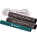 Coghlans Tent Pole Repair Kit - 4-Piece Field Kit for Aluminum or Fiberglass Poles - Includes Heat-Activated Sleeves, Aluminum S