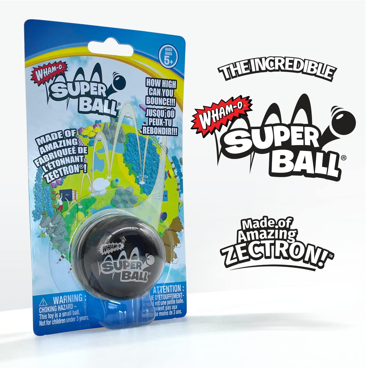 Wham-O The Original Superball With Zectron (4 Pack Bundle)
